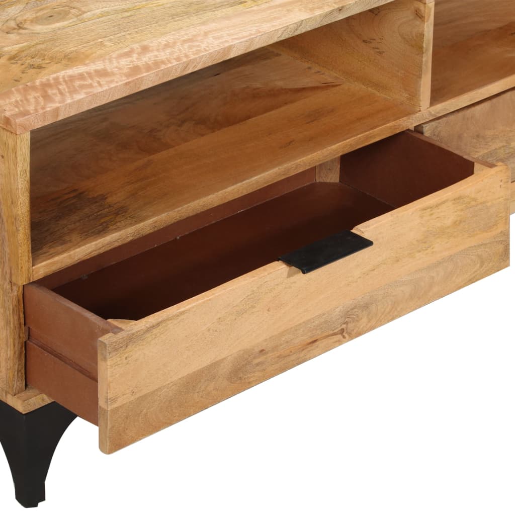 Έπιπλο Τηλεόρασης 120 x 35 x 45 εκ. από Ξύλο Μάνγκο 5