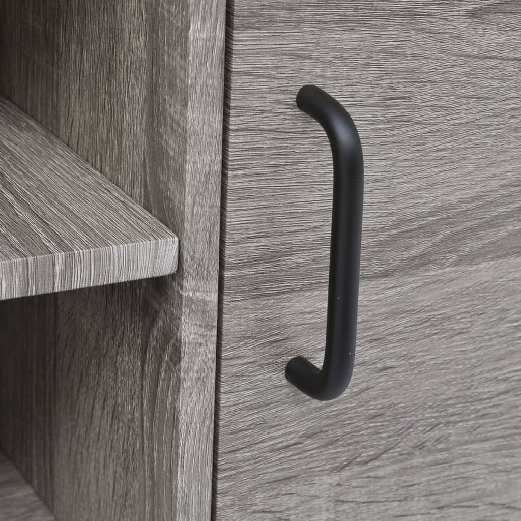 Έπιπλο Τηλεόρασης Γκρι 120 x 40 x 45 εκ. 4