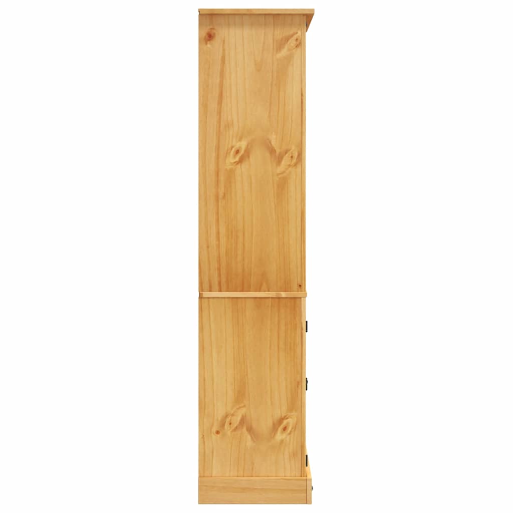 Έπιπλο Τηλεόρασης Μεξικ. Στιλ Corona 80x40x170 εκ. Ξύλο Πεύκου 6