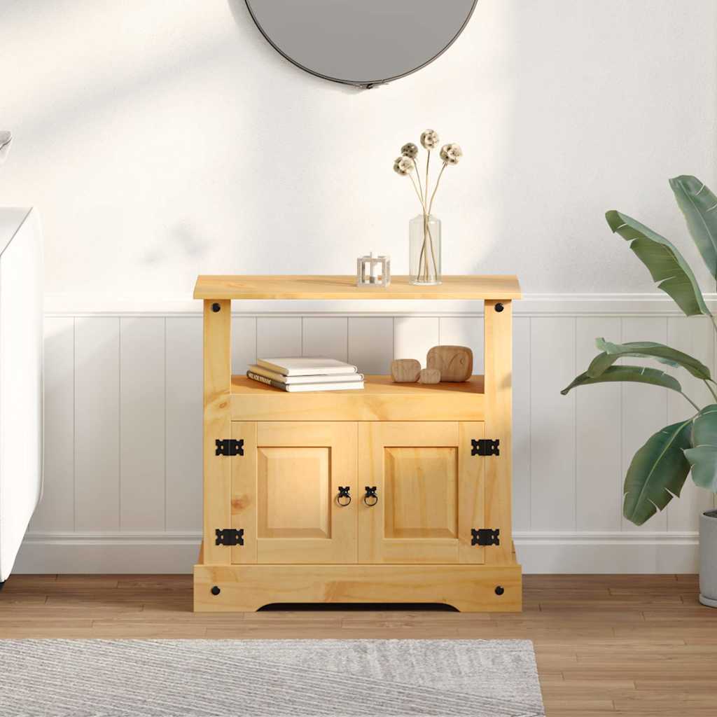 Έπιπλο Τηλεόρασης Μεξικ. Στιλ Corona 80x43x78 εκ. Ξύλο Πεύκου 3