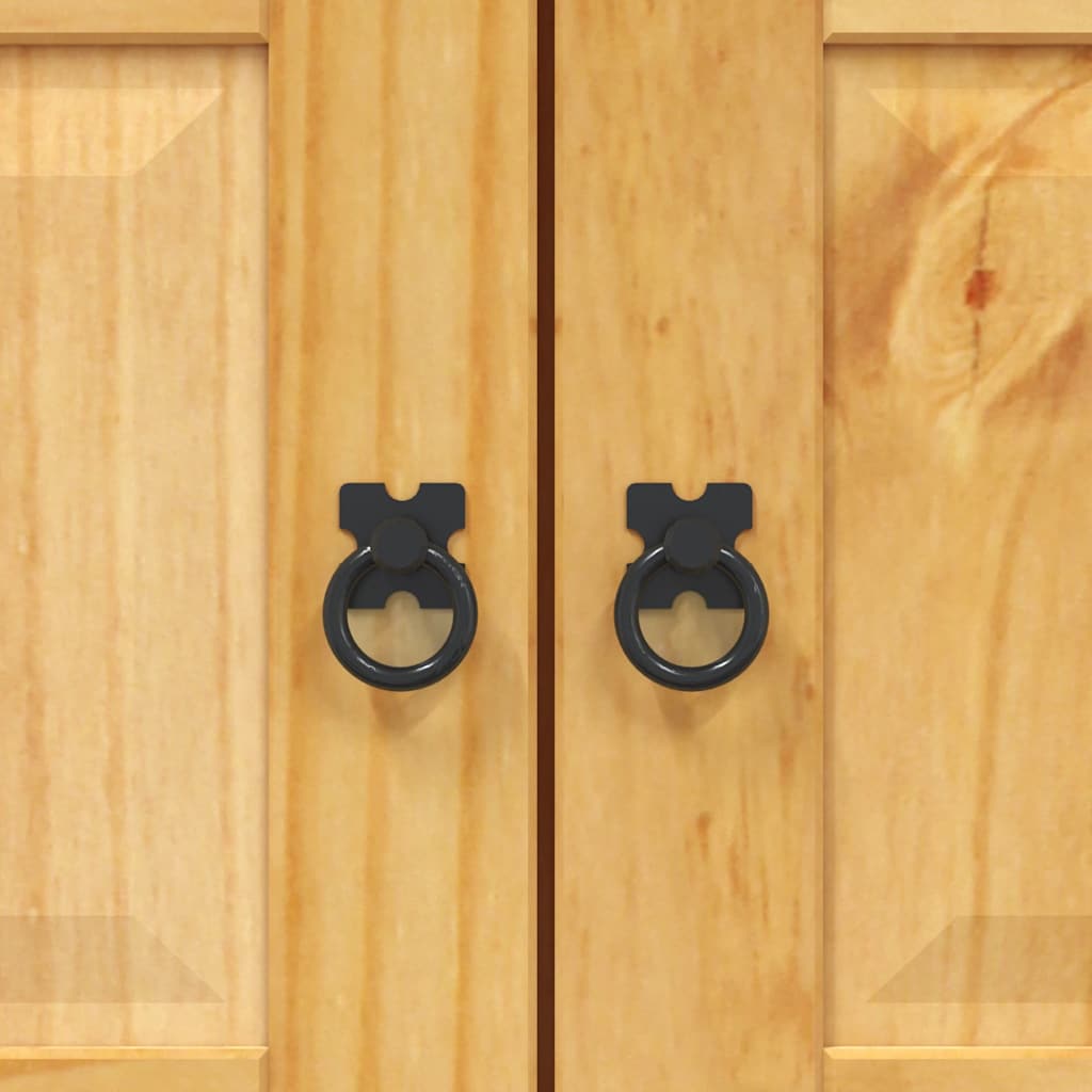 Έπιπλο Τηλεόρασης Μεξικ. Στιλ Corona 80x43x78 εκ. Ξύλο Πεύκου 8