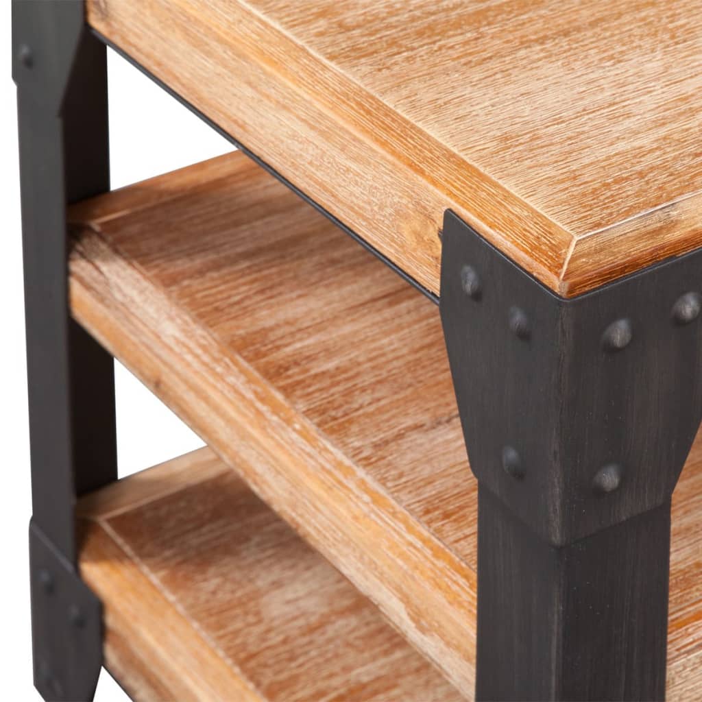 Έπιπλο Τηλεόρασης 140 x 40 x 45 εκ. από Μασίφ Ξύλο Ακακίας 3