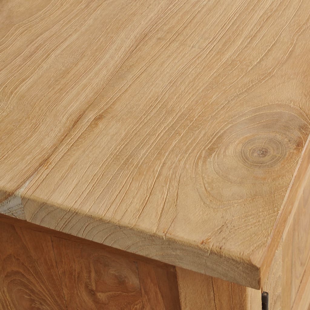 Έπιπλο Τηλεόρασης 120x30x40 εκ Μασίφ Ξύλο Teak 6