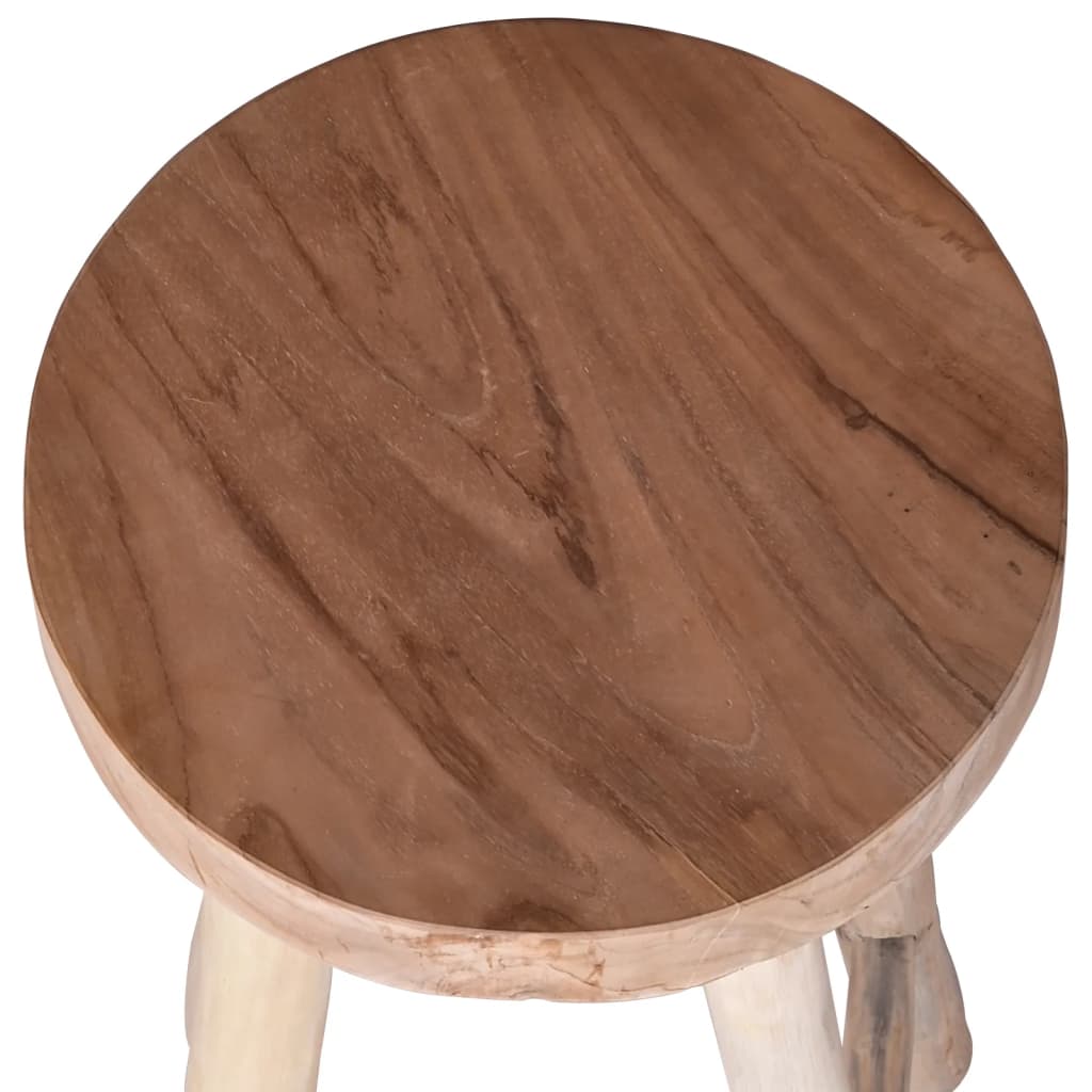 Σκαμπό Μπαρ από Μασίφ Ξύλο Teak 3
