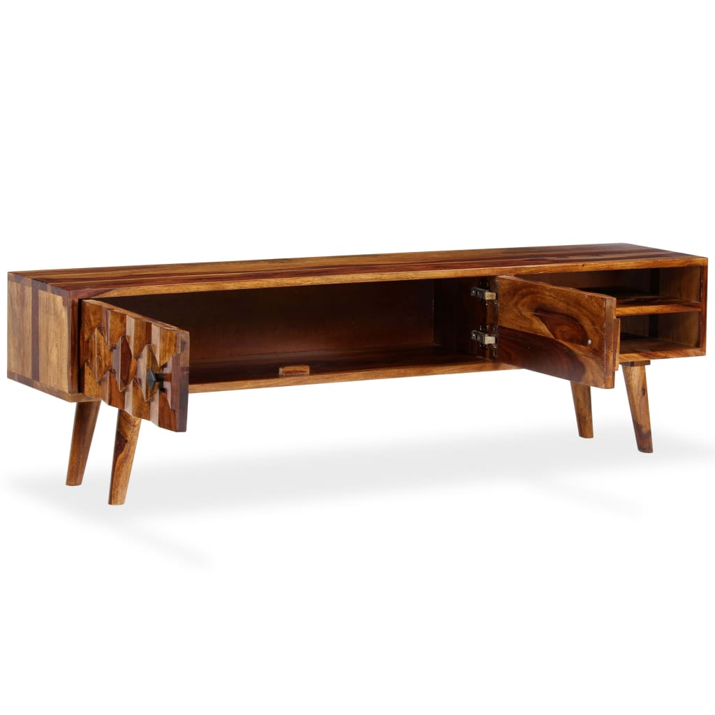 Έπιπλο Τηλεόρασης 140 x 30 x 40 εκ. από Μασίφ Ξύλο Sheesham 2