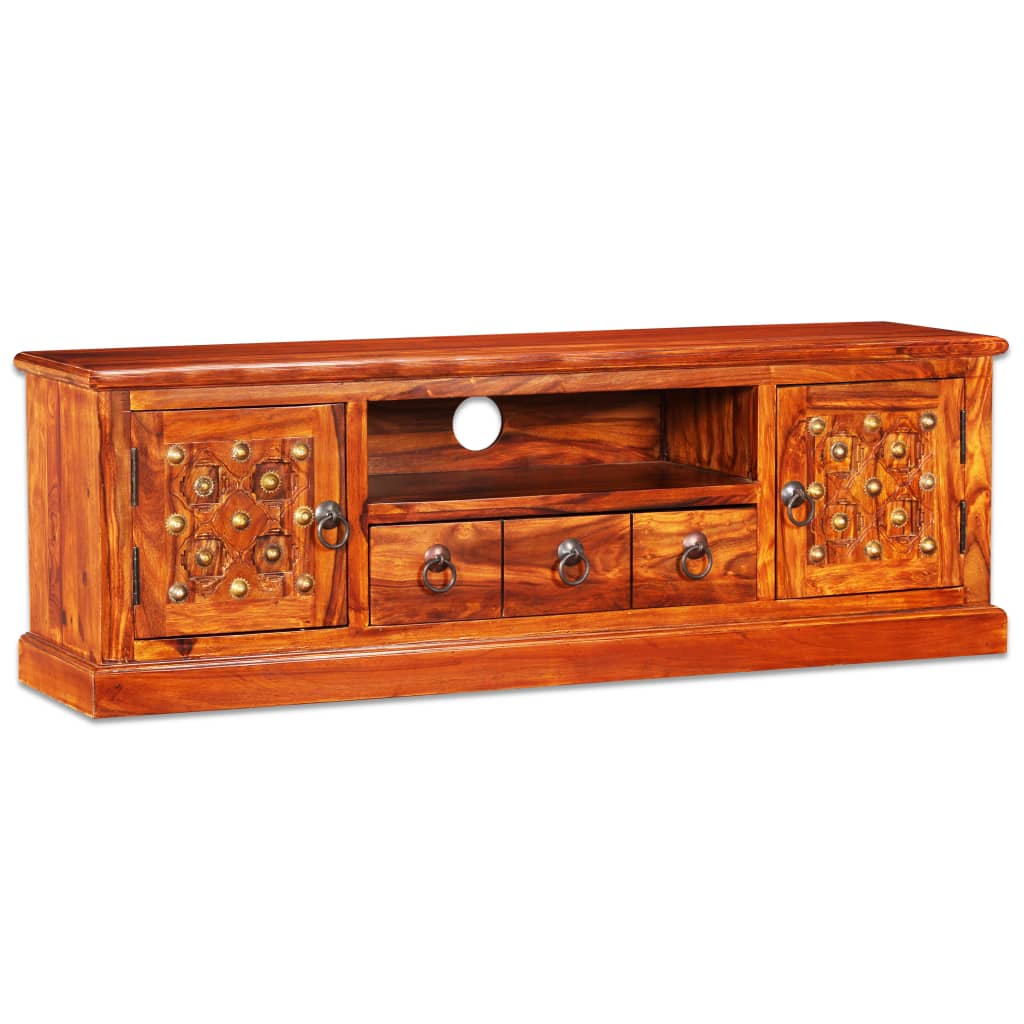 Έπιπλο Τηλεόρασης 120 x 30 x 40 εκ. από Μασίφ Ξύλο Sheesham 1