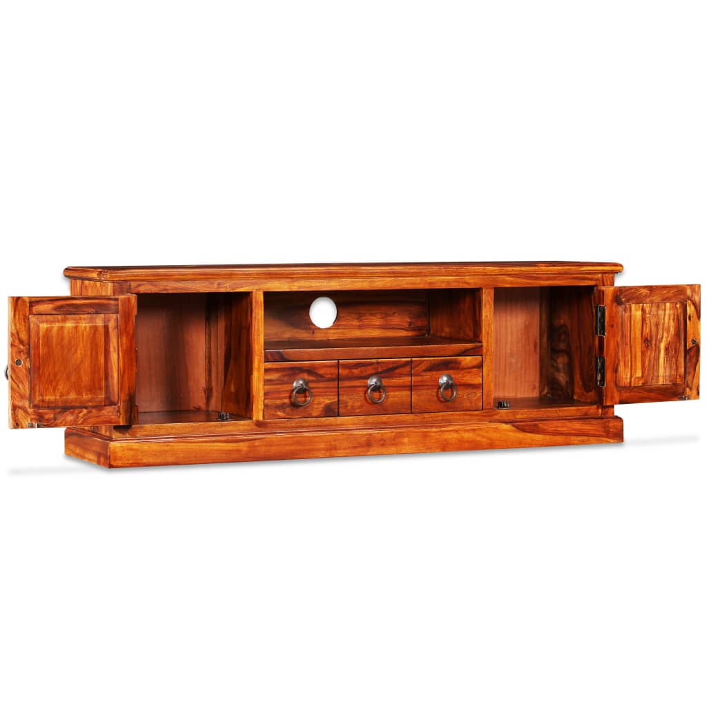 Έπιπλο Τηλεόρασης 120 x 30 x 40 εκ. από Μασίφ Ξύλο Sheesham 4