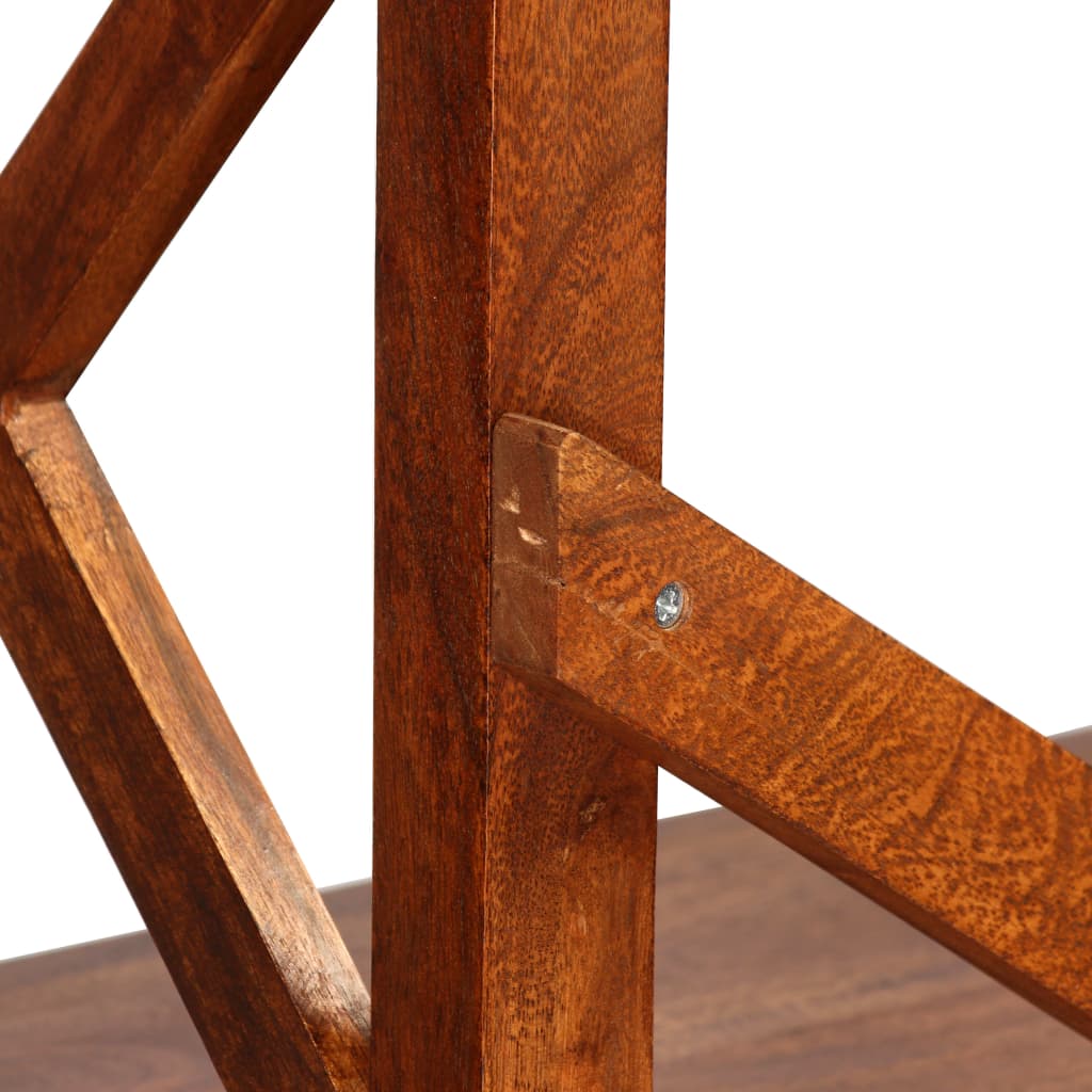 Βιβλιοθήκη 60x30x160 εκ. Μασίφ Ξύλο Ακακίας/Μελί Sheesham 6