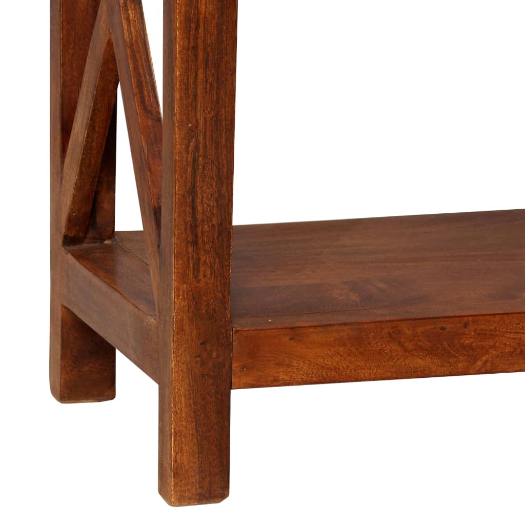 Βιβλιοθήκη 60x30x160 εκ. Μασίφ Ξύλο Ακακίας/Μελί Sheesham 8