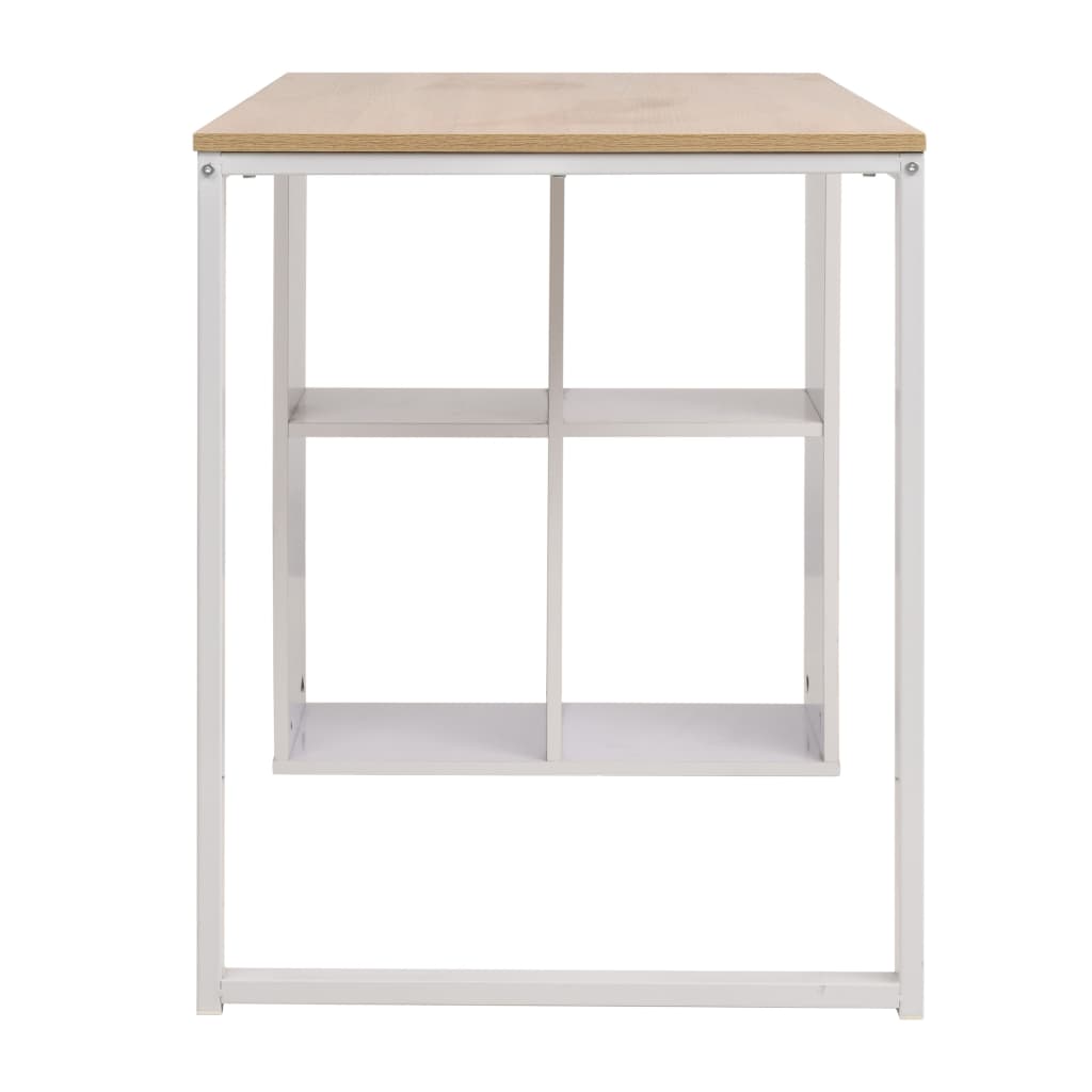 Γραφείο Δρυς και Λευκό 120 x 60 x 75 εκ. 5