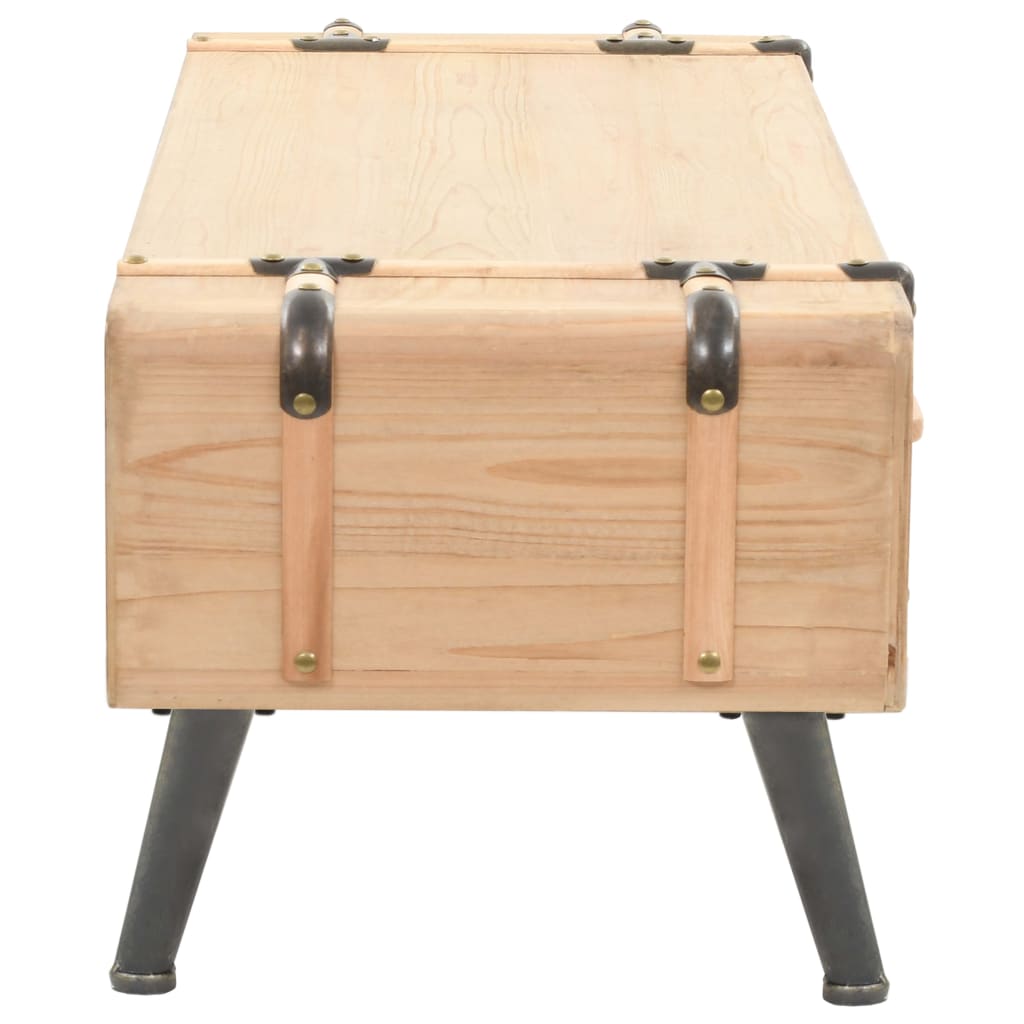 Έπιπλο Τηλεόρασης 120 x 33 x 35 εκ. από Μασίφ Ξύλο Ελάτης 5