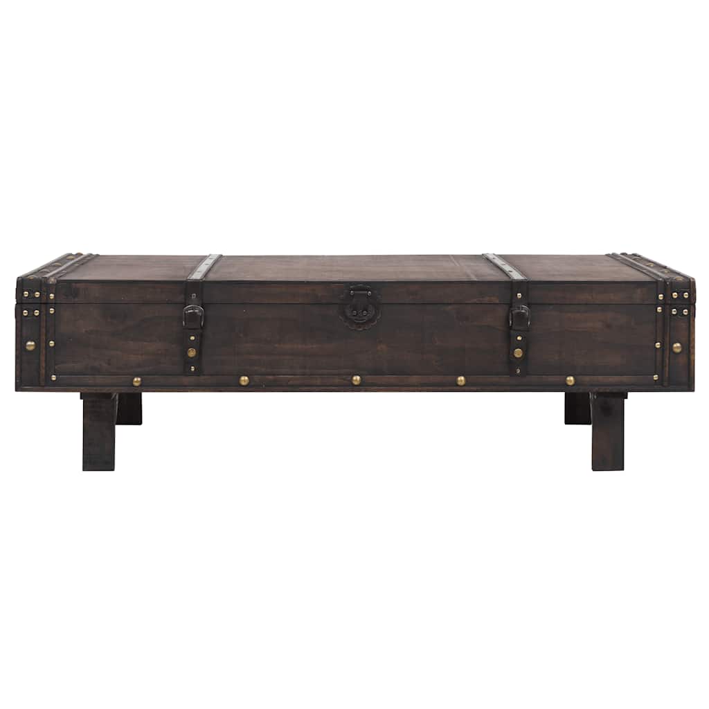 Τραπεζάκι Σαλονιού σε Vintage Στιλ 120x55x35 εκ. Κόντρα πλακέ 2