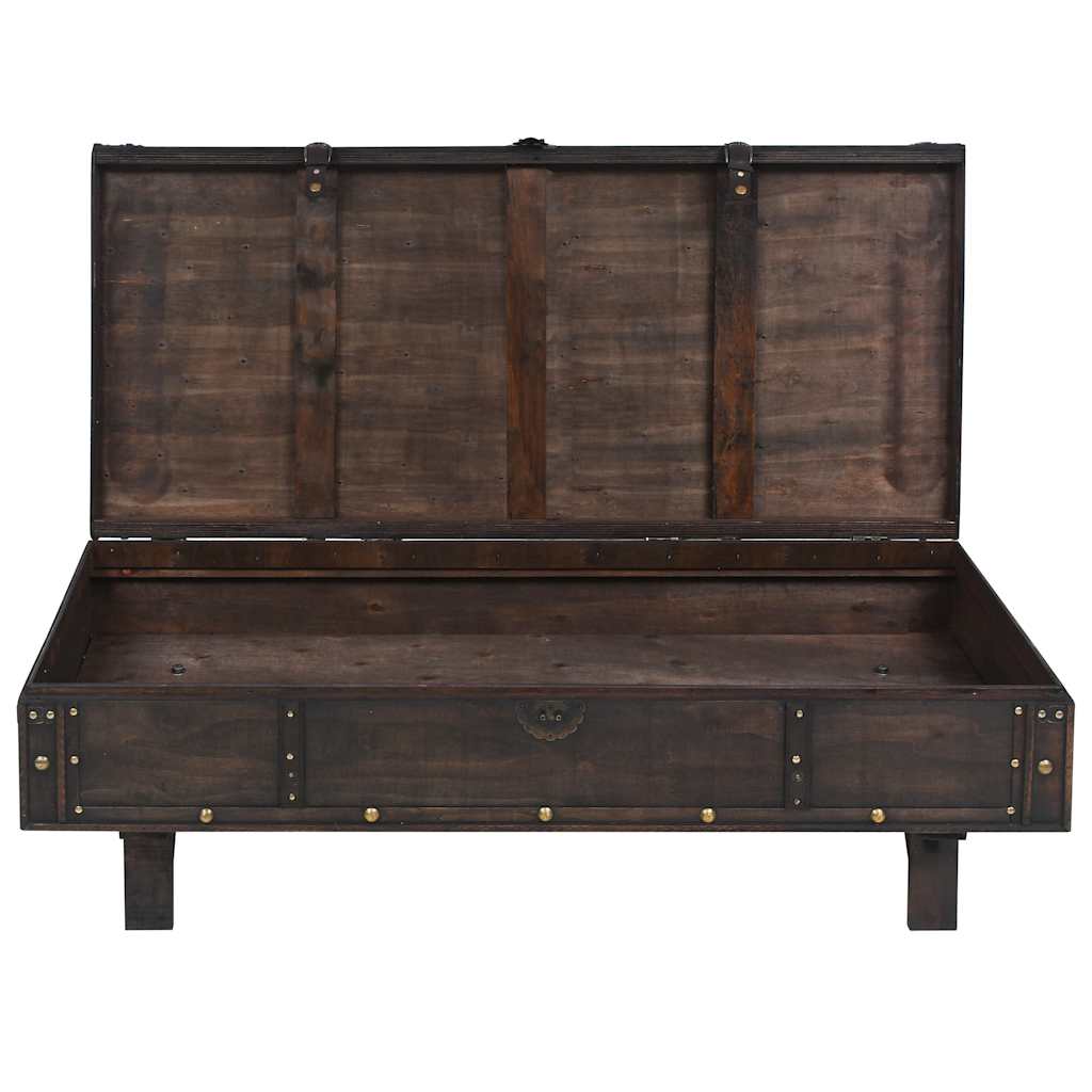 Τραπεζάκι Σαλονιού σε Vintage Στιλ 120x55x35 εκ. Κόντρα πλακέ 4