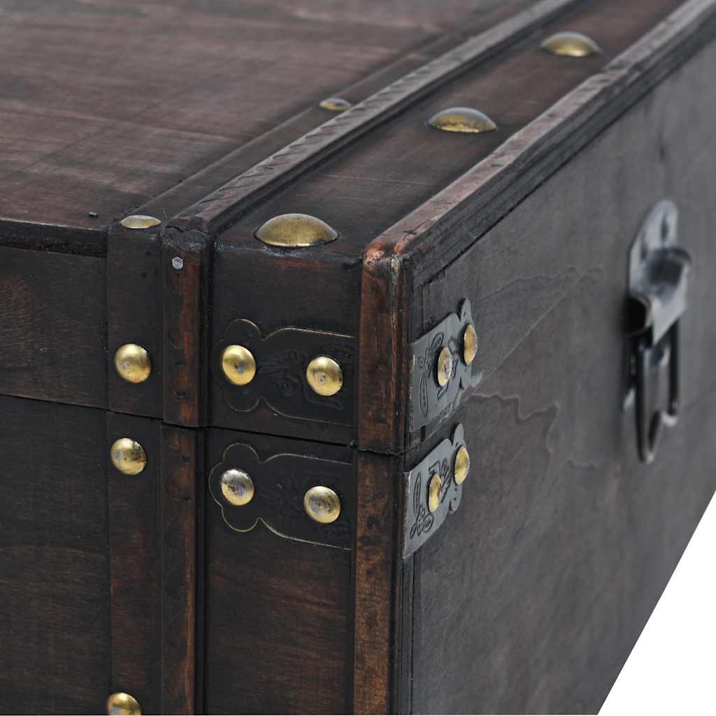 Τραπεζάκι Σαλονιού σε Vintage Στιλ 120x55x35 εκ. Κόντρα πλακέ 7