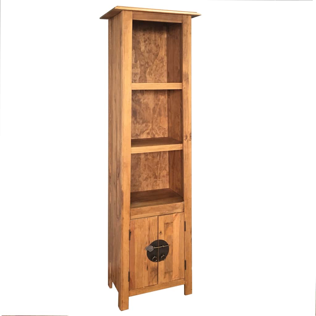 Ντουλάπι Μπάνιου 48x32x170 εκ. Μασίφ Ανακυκλωμένο Ξύλο Πεύκου 1