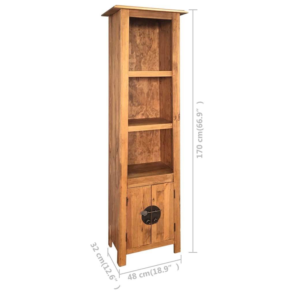Ντουλάπι Μπάνιου 48x32x170 εκ. Μασίφ Ανακυκλωμένο Ξύλο Πεύκου 8