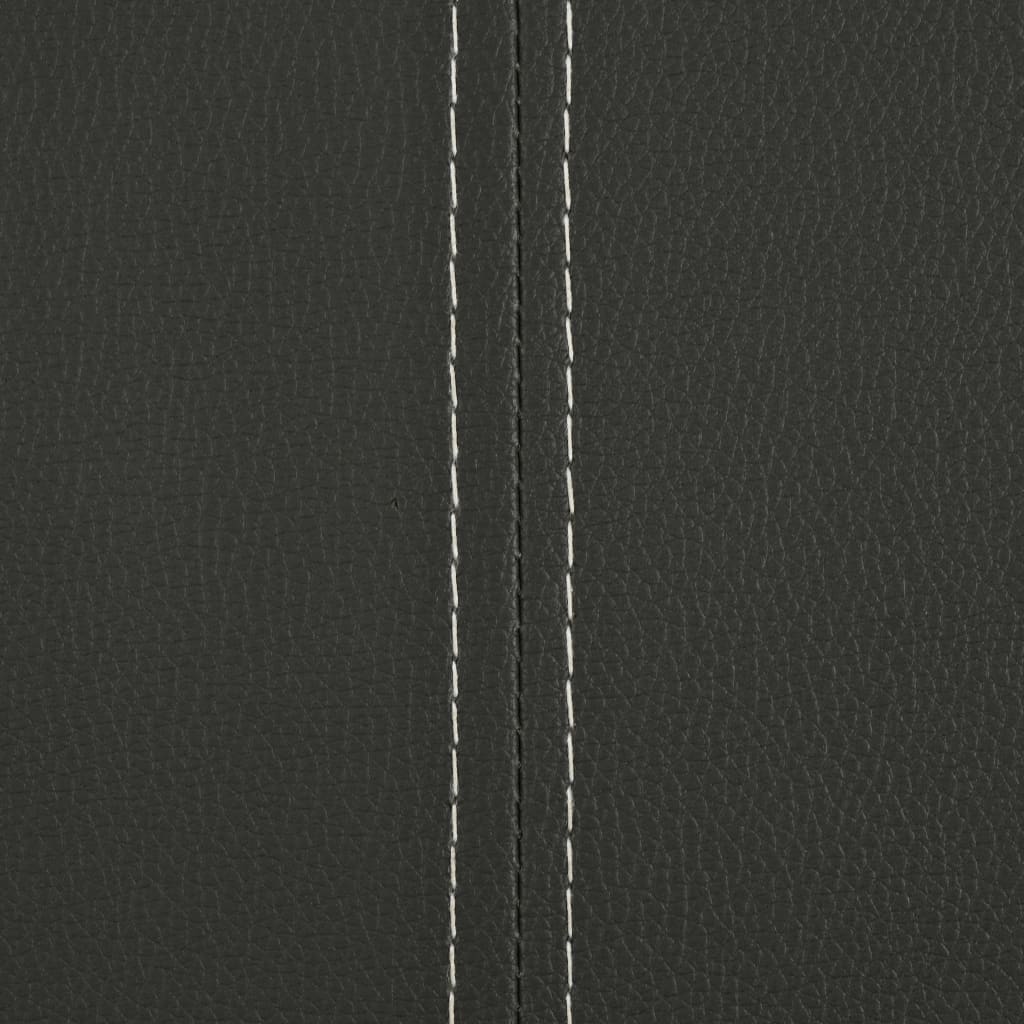 Καρέκλες Τραπεζαρίας «Πρόβολος» 2 τεμ. Γκρι από Συνθετικό Δέρμα 7