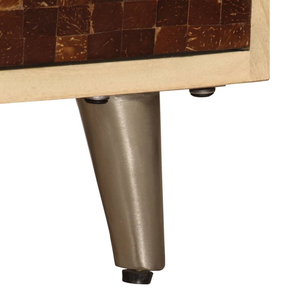 Έπιπλο Τηλεόρασης 120 x 30 x 40 εκ. από Μασίφ Ξύλο Μάνγκο 10