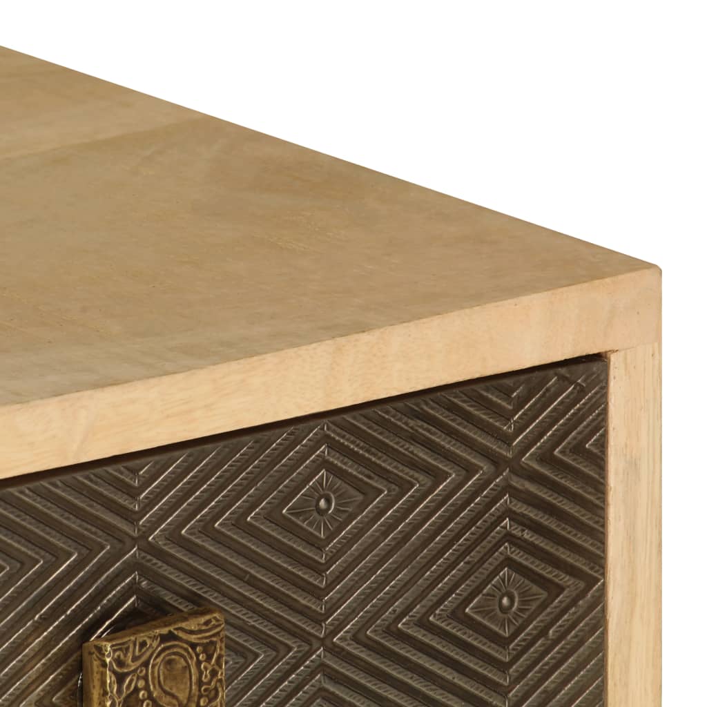 Έπιπλο Τηλεόρασης 120 x 30 x 40 εκ. από Μασίφ Ξύλο Μάνγκο 6