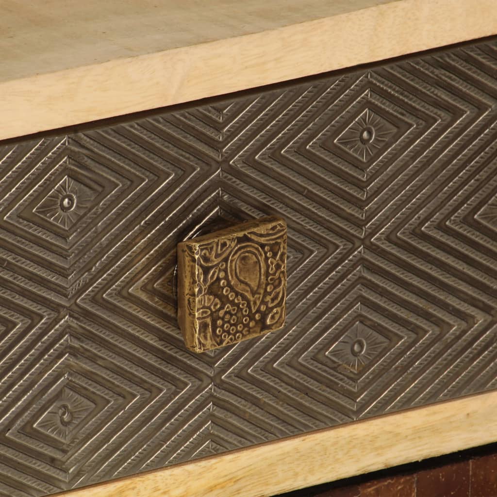 Έπιπλο Τηλεόρασης 120 x 30 x 40 εκ. από Μασίφ Ξύλο Μάνγκο 7