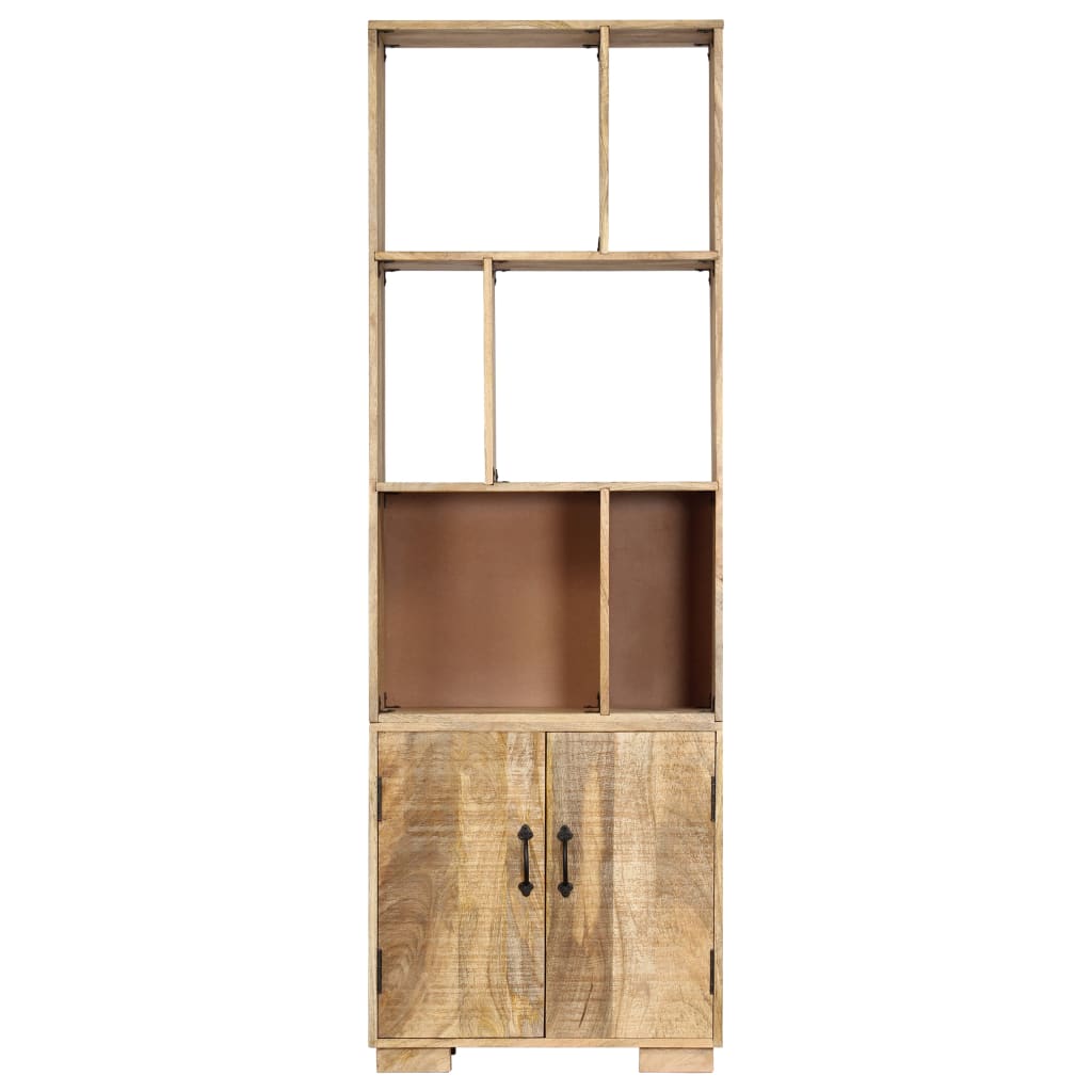Βιβλιοθήκη 60 x 35 x 180 εκ. από Μασίφ Ξύλο Μάνγκο 2
