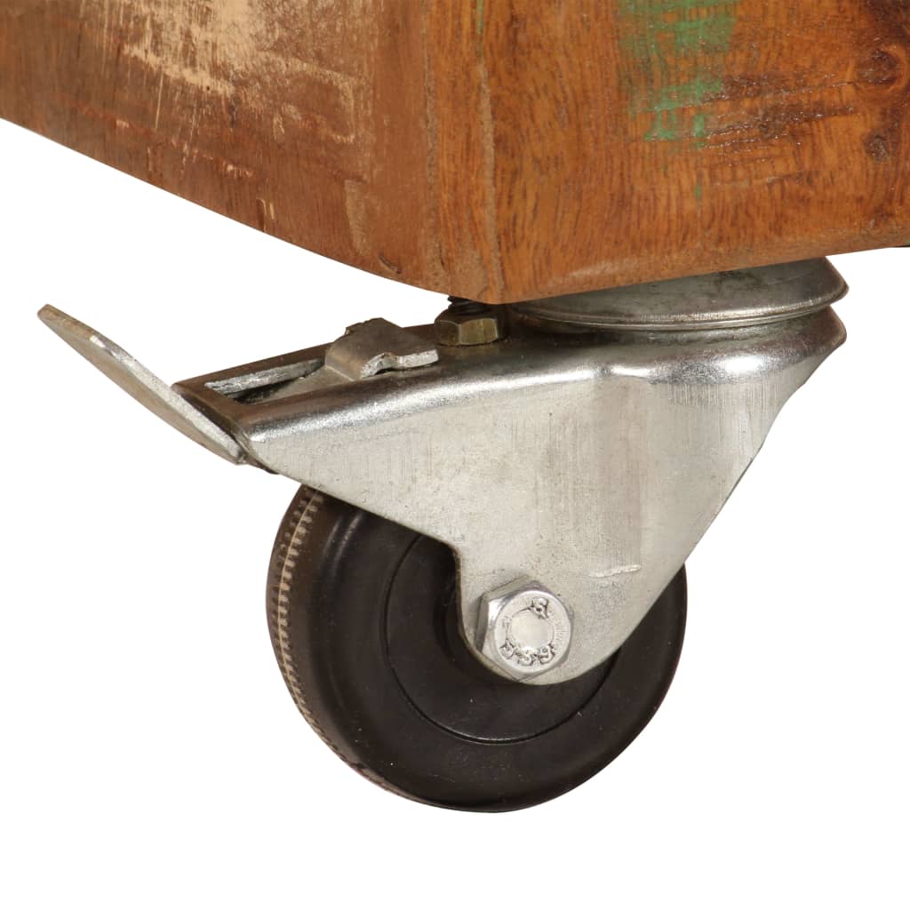 Έπιπλο Τηλεόρασης 120 x 30 x 37 εκ. από Μασίφ Ανακυκλωμένο Ξύλο 8