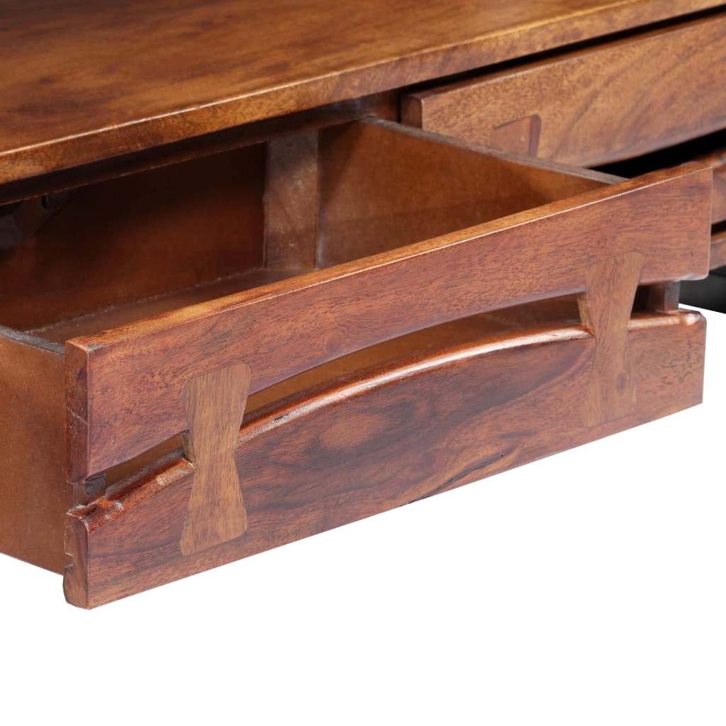Έπιπλο Τηλεόρασης 140 x 30 x 45 εκ. από Μασίφ Ξύλο Ακακίας 6