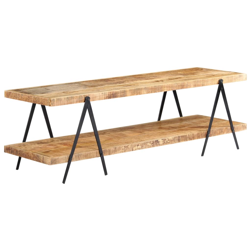 Έπιπλο Τηλεόρασης 160 x 40 x 50 εκ. από Μασίφ Ξύλο Μάνγκο 11