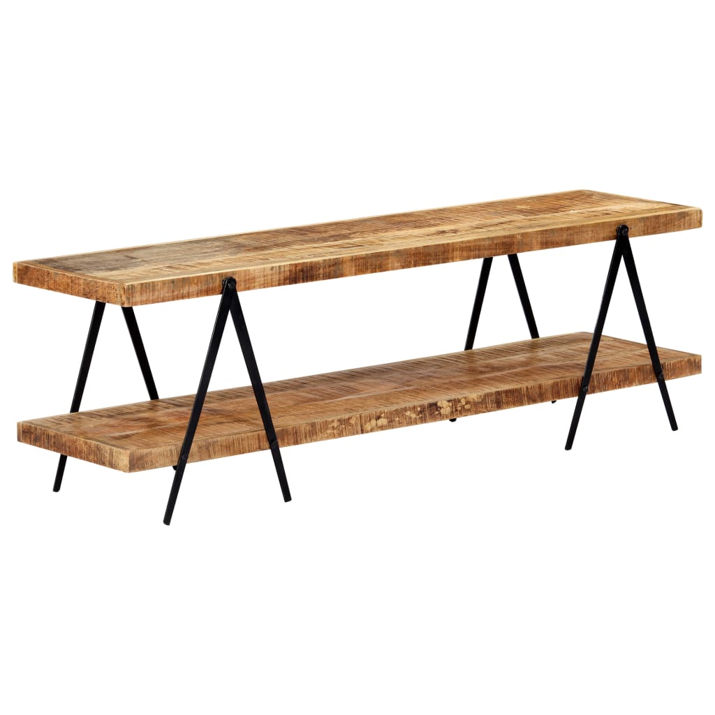 Έπιπλο Τηλεόρασης 160 x 40 x 50 εκ. από Μασίφ Ξύλο Μάνγκο 6