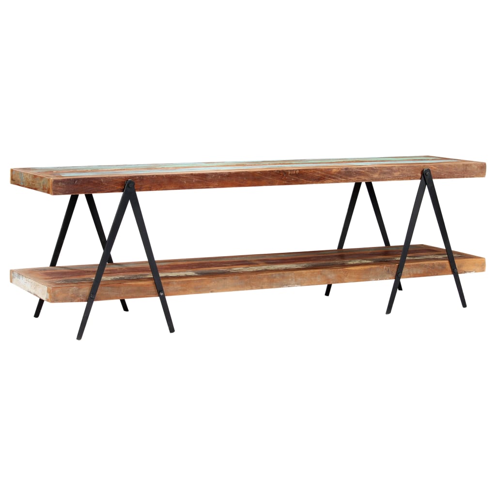 Έπιπλο Τηλεόρασης 160 x 40 x 50 εκ. από Μασίφ Ανακυκλωμένο Ξύλο 10