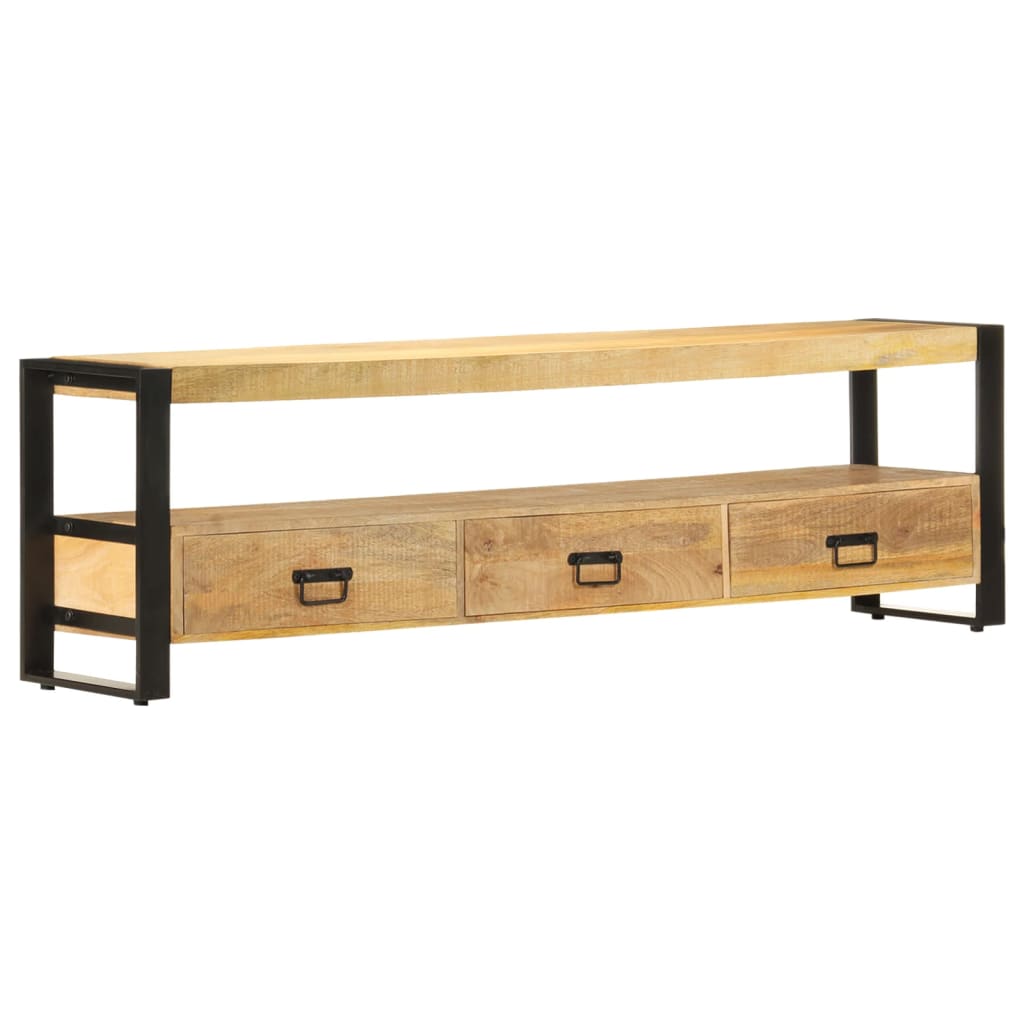 Έπιπλο Τηλεόρασης 150 x 30 x 45 εκ. από Μασίφ Ξύλο Μάνγκο 1