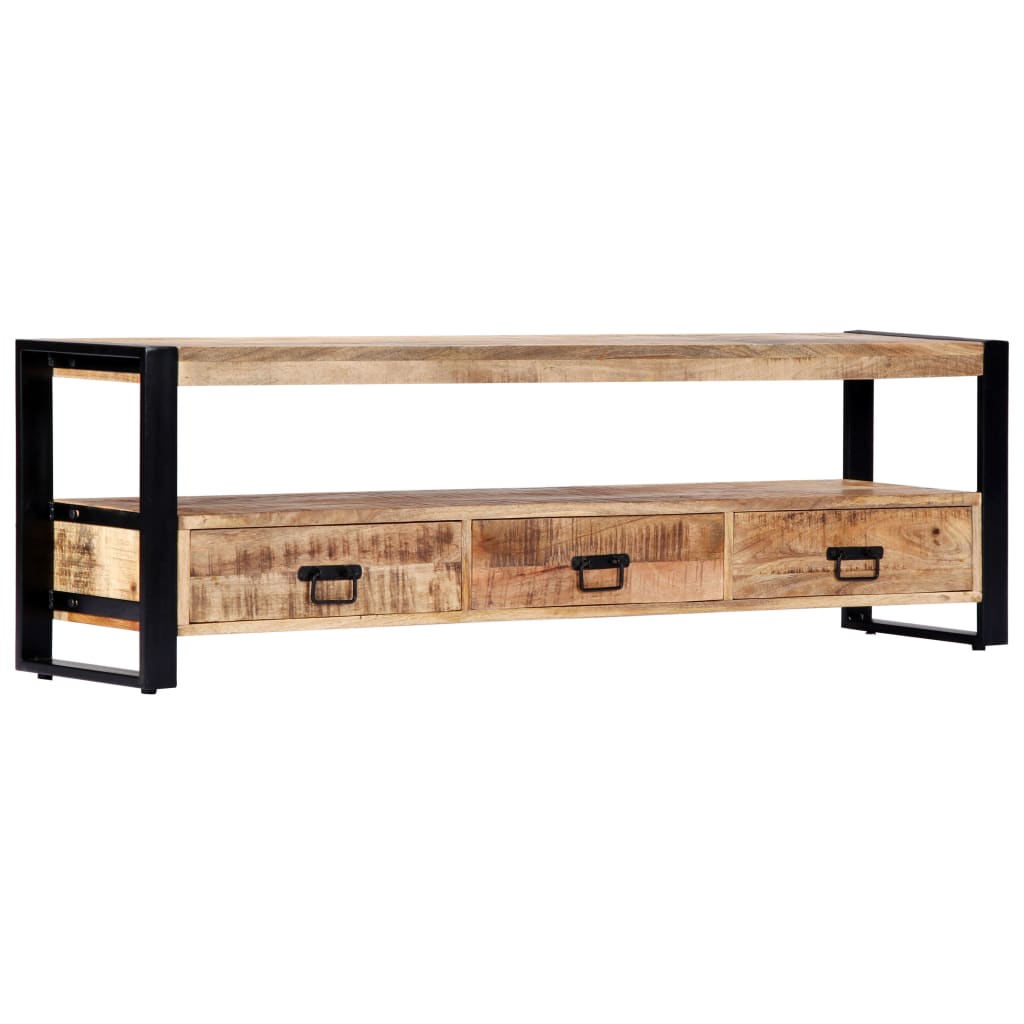 Έπιπλο Τηλεόρασης 150 x 30 x 45 εκ. από Μασίφ Ξύλο Μάνγκο 12