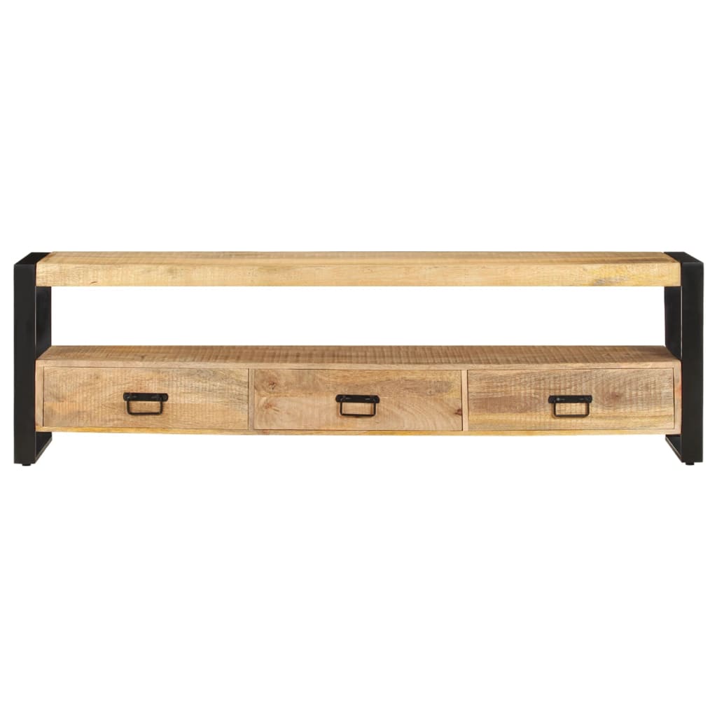 Έπιπλο Τηλεόρασης 150 x 30 x 45 εκ. από Μασίφ Ξύλο Μάνγκο 2