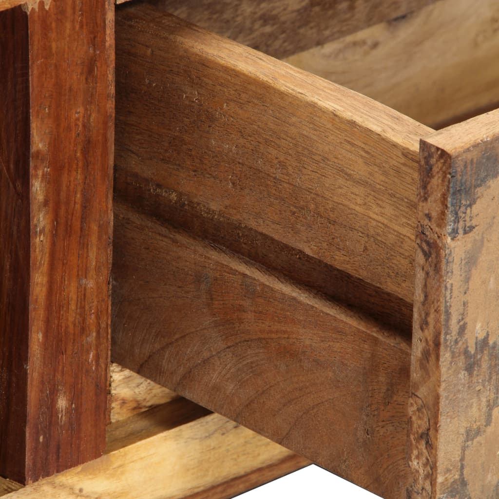 Έπιπλο Τηλεόρασης 100 x 30 x 33 εκ. από Μασίφ Ανακυκλωμένο Ξύλο 8