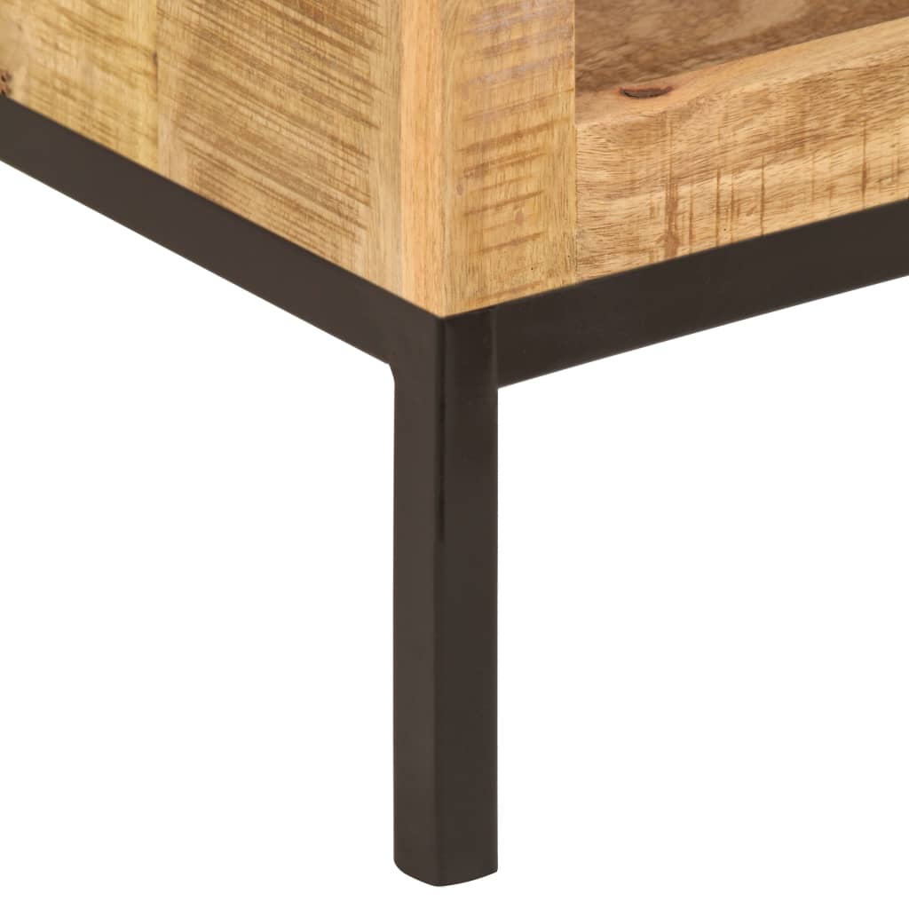 Βιβλιοθήκη 40 x 30 x 175 εκ. από Μασίφ Ξύλο Μάνγκο 7