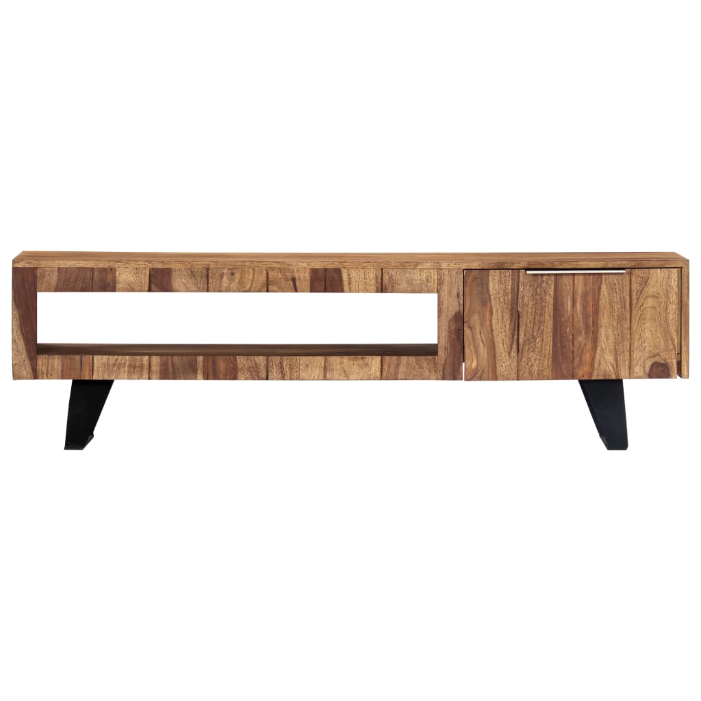 Έπιπλο Τηλεόρασης 140 x 30 x 40 εκ. από Μασίφ Ξύλο Ακακίας 2