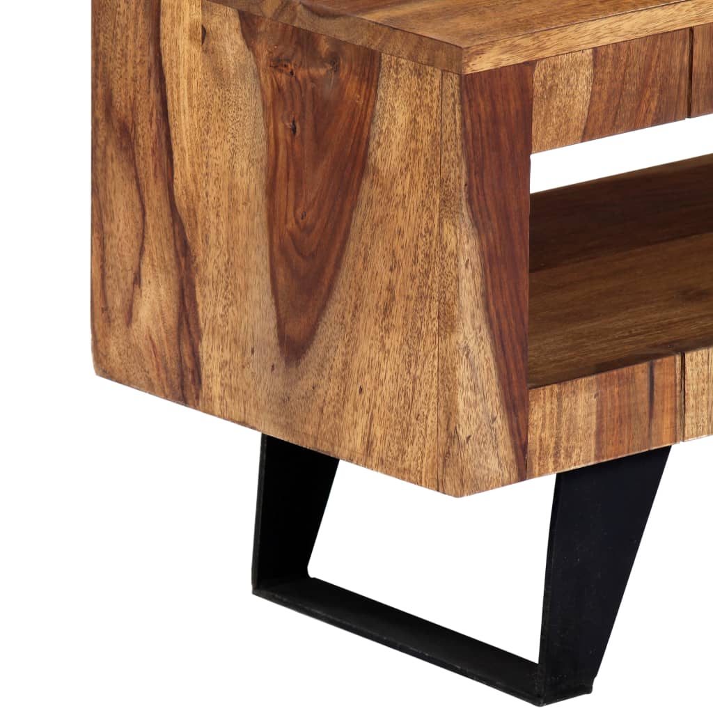 Έπιπλο Τηλεόρασης 140 x 30 x 40 εκ. από Μασίφ Ξύλο Ακακίας 6