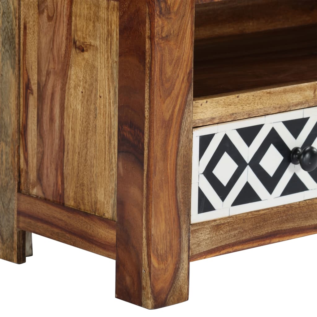 Έπιπλο Τηλεόρασης 120 x 30 x 40 εκ. από Μασίφ Ξύλο Sheesham 9