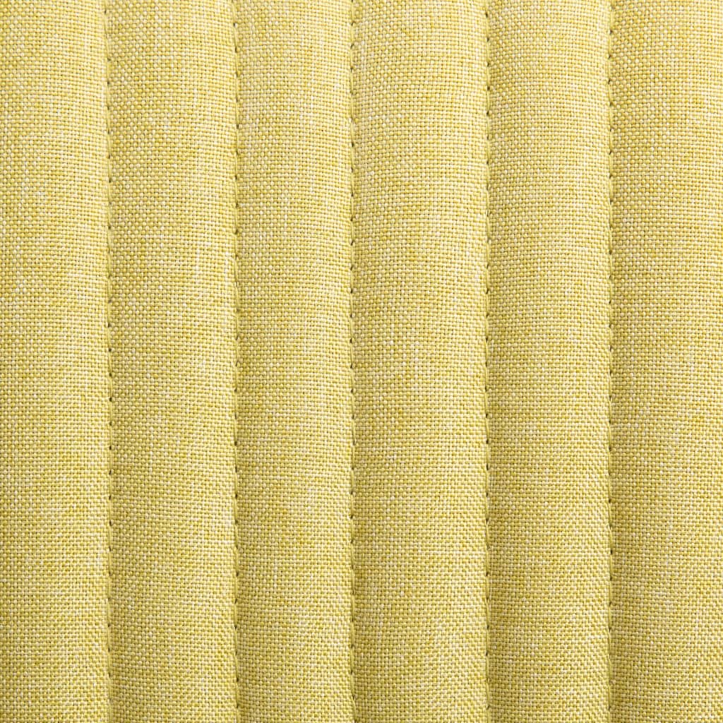 Καρέκλες Τραπεζαρίας 2 τεμ Πράσινες Υφασμάτινες 7