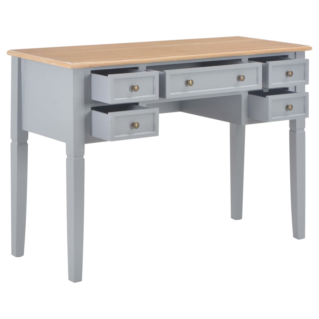 Γραφείο Γκρι 109,5 x 45 x 77,5 εκ. Ξύλινο 2