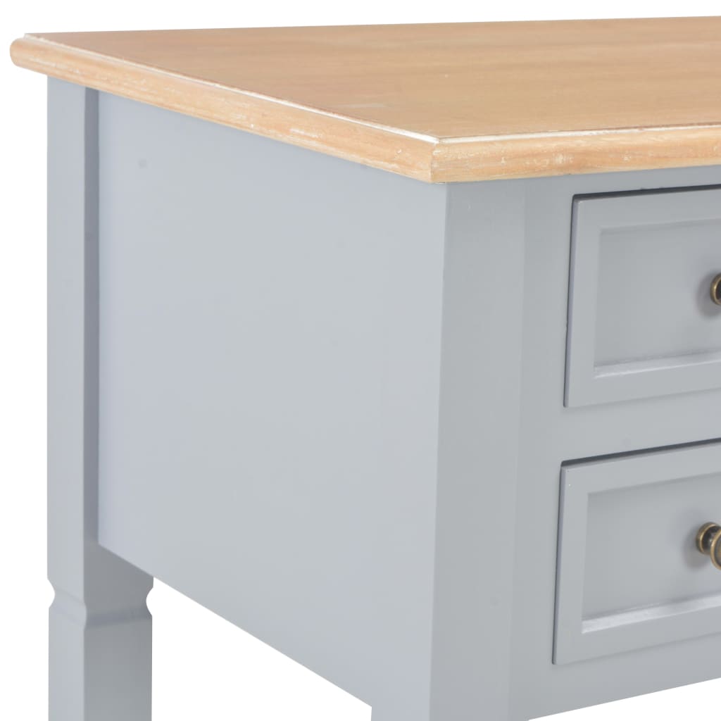 Γραφείο Γκρι 109,5 x 45 x 77,5 εκ. Ξύλινο 6