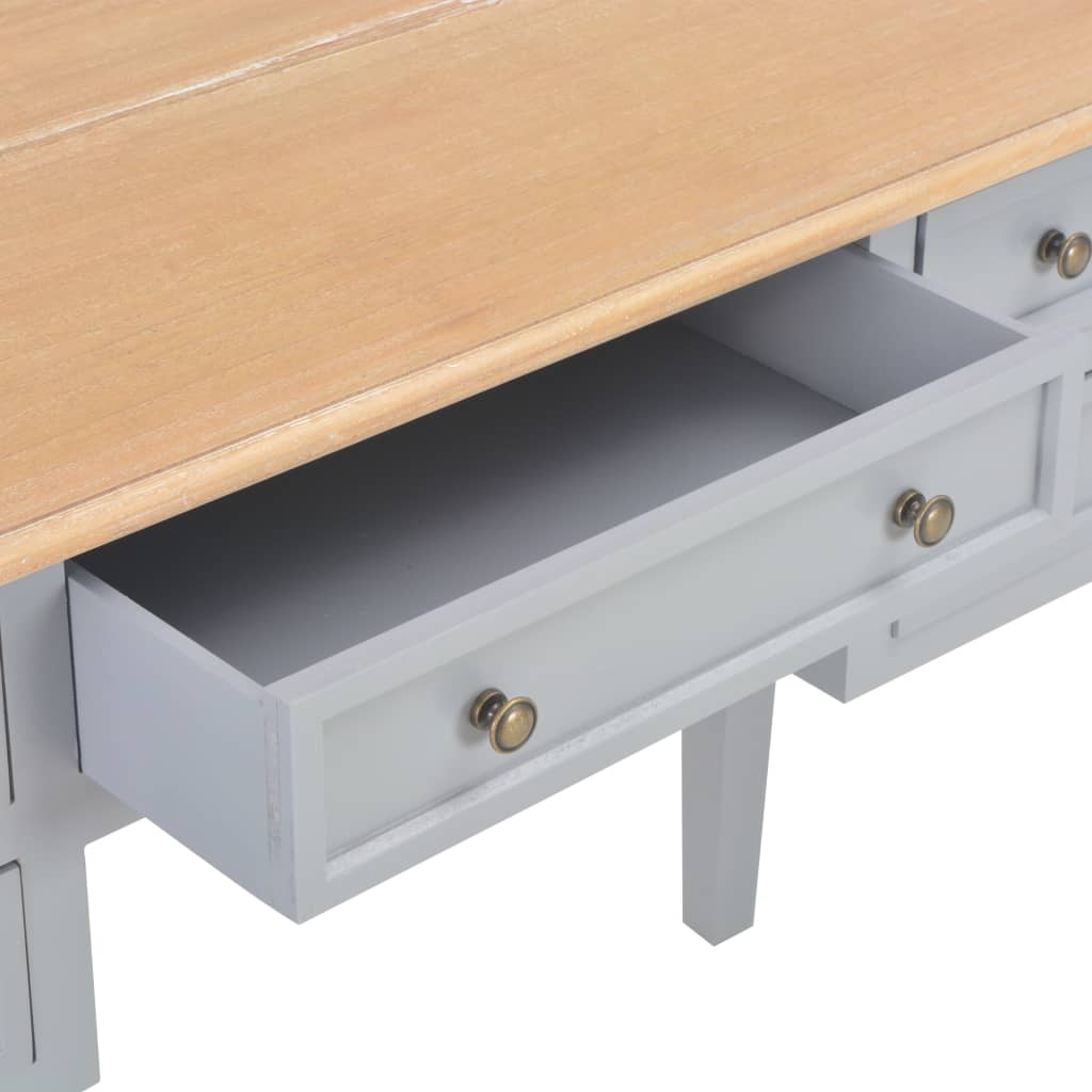 Γραφείο Γκρι 109,5 x 45 x 77,5 εκ. Ξύλινο 7