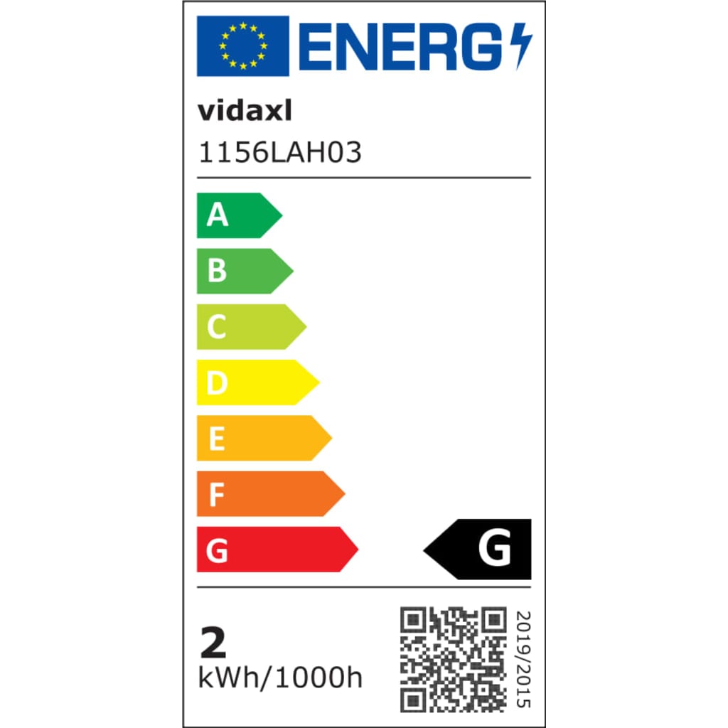 Φωτιστικό Οροφής με Λαμπτήρες Filament 2 W Μαύρο Ε27 8