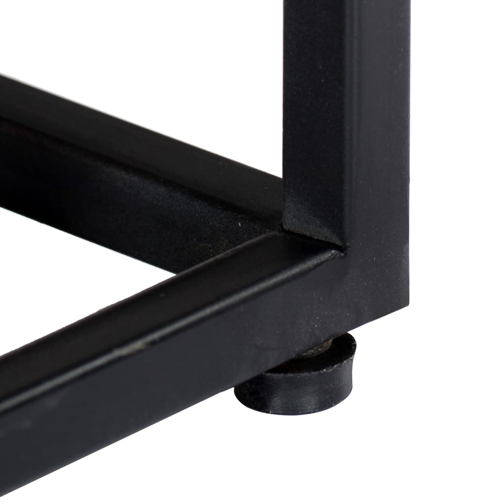 Έπιπλο Τηλεόρασης 120x30x40 εκ Μασίφ Ανακυκλωμένο Ξύλο + Ατσάλι 10