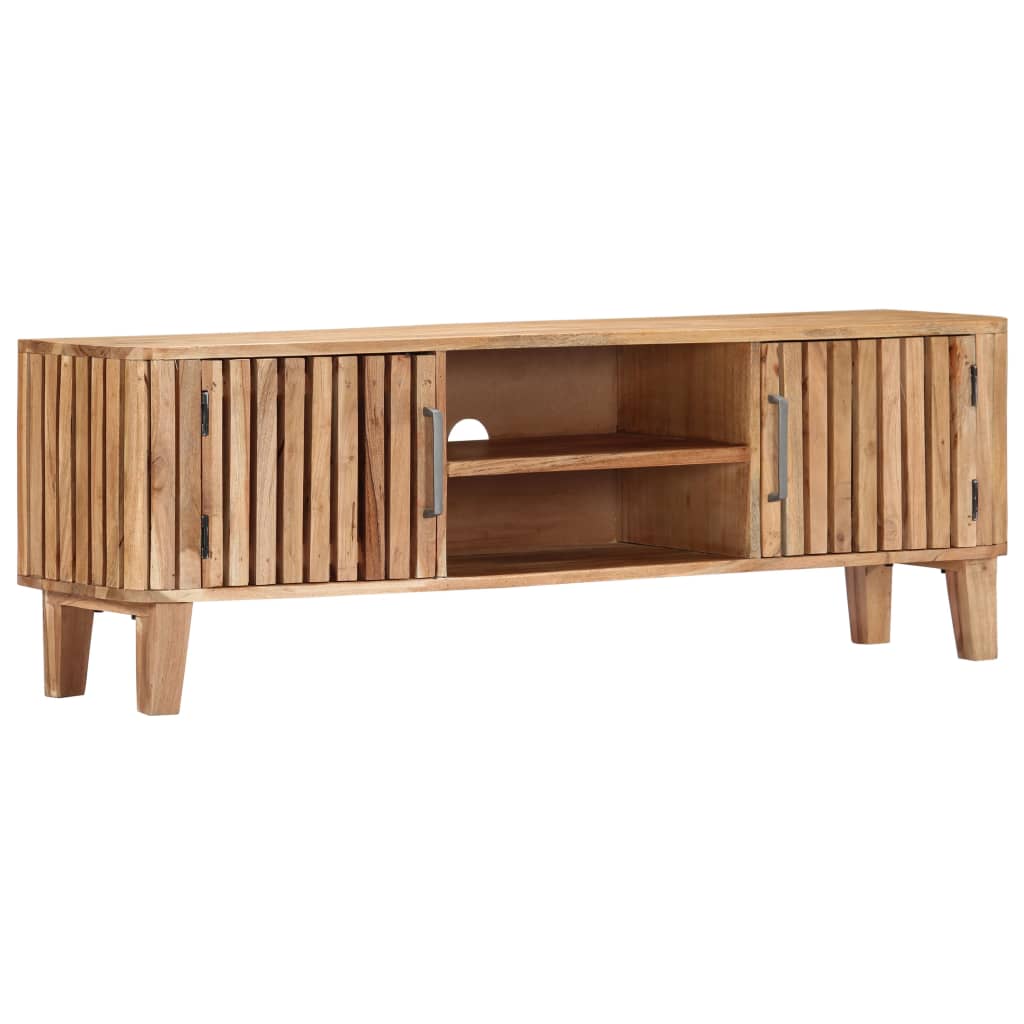 Έπιπλο Τηλεόρασης 130 x 30 x 45 εκ. από Μασίφ Ξύλο Ακακίας 10