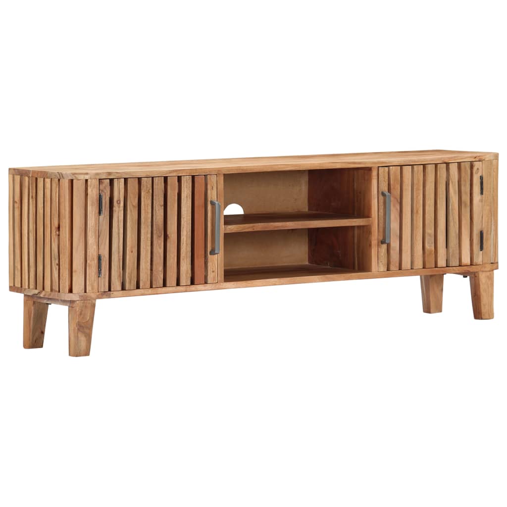 Έπιπλο Τηλεόρασης 130 x 30 x 45 εκ. από Μασίφ Ξύλο Ακακίας 11
