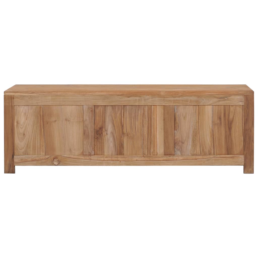 Έπιπλο Τηλεόρασης 115x30x40 εκ. από Μασίφ Ξύλο Teak 5
