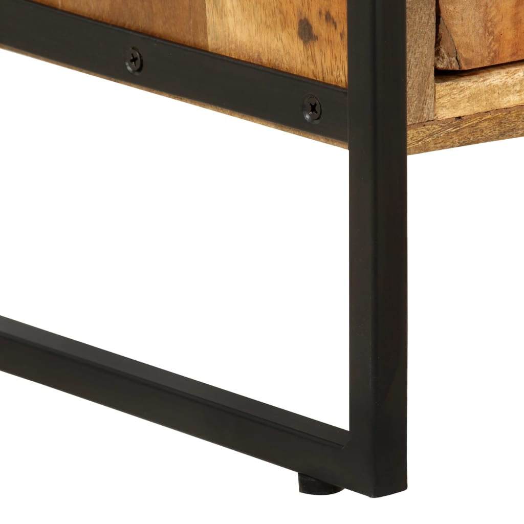 Βιβλιοθήκη με 4 Επίπεδα 124x30x180 εκ. Μασίφ Ανακυκλωμένο Ξύλο 7