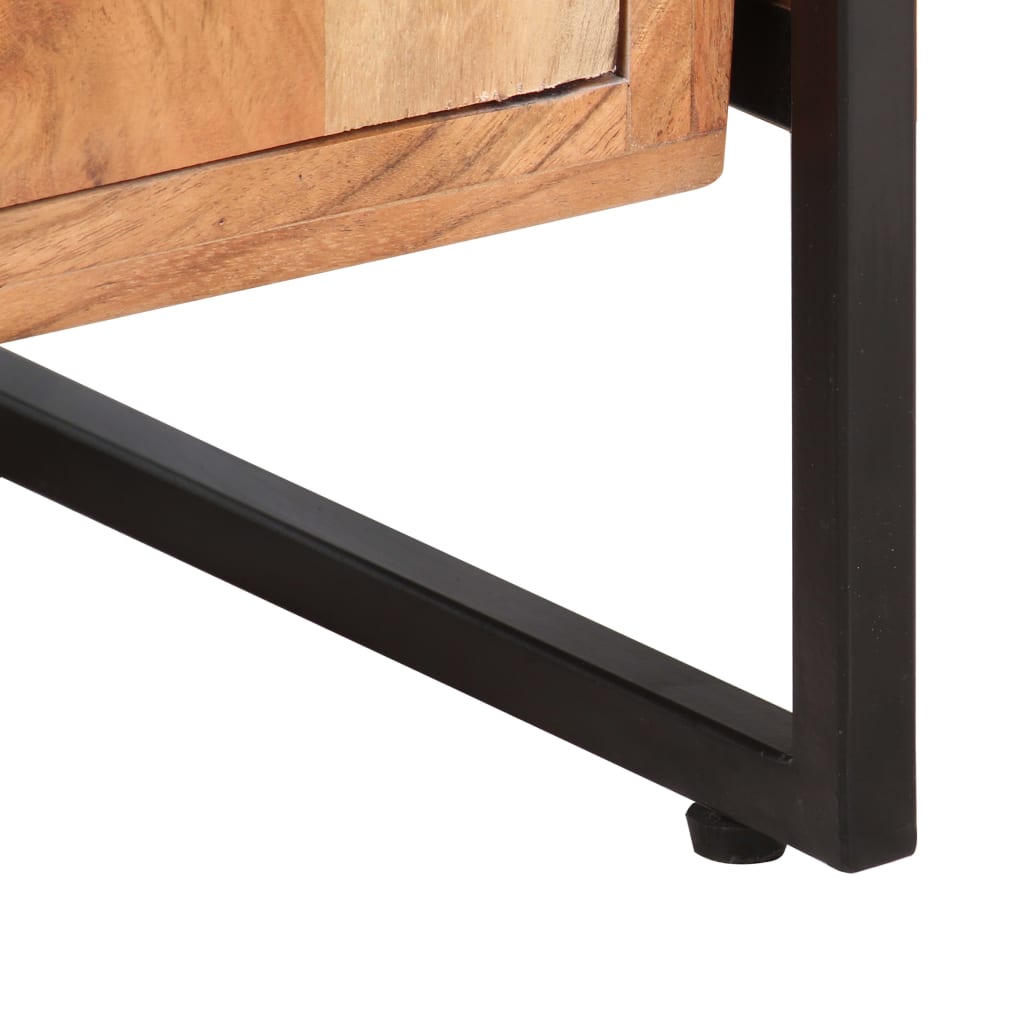 Βιβλιοθήκη με 4 Επίπεδα 80 x 30 x 180 εκ. Μασίφ Ξύλο Ακακίας 8