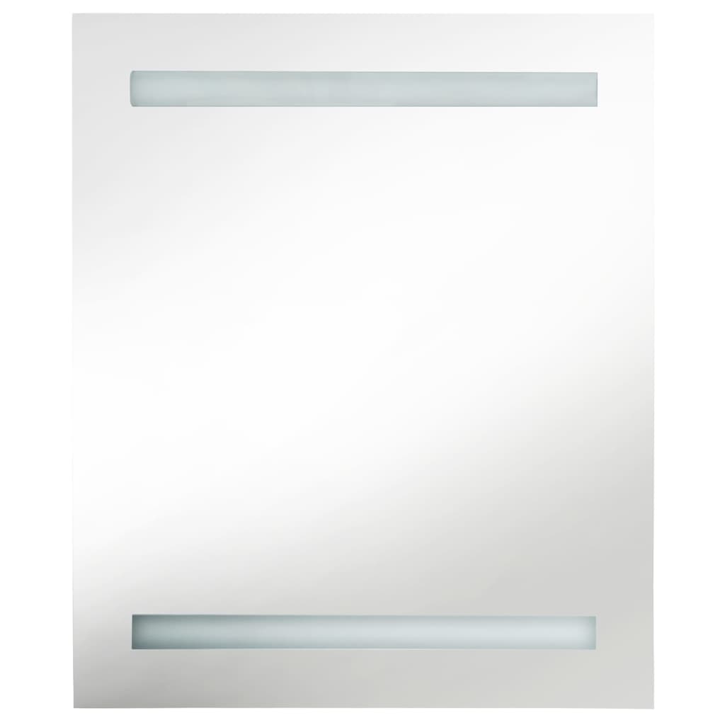 Ντουλάπι Μπάνιου με Καθρέφτη και Φωτισμό LED 50 x 13,5 x 60 εκ. 4